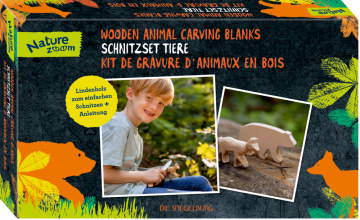 Nature Zoom - Schnitzset Tiere