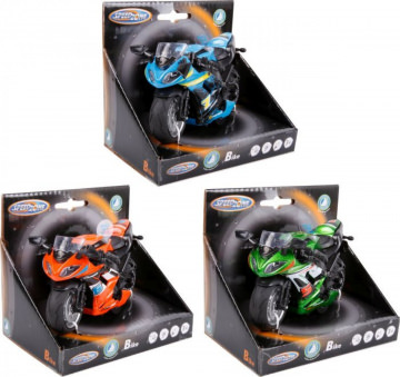 Motorrad mit Licht & Sound