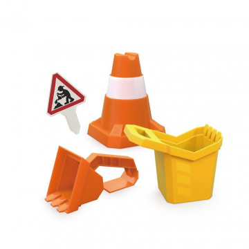 Sandspielzeug-Set Baustelle