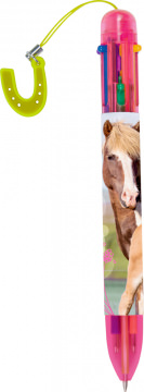 Pferdefreunde - 6-Farb-Kuli