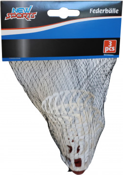 Aerorecord-Federbälle, 3 Stück