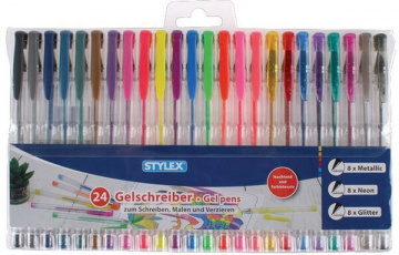 Gelschreiber, 24 Stück Gelschreiber, 24 Stück