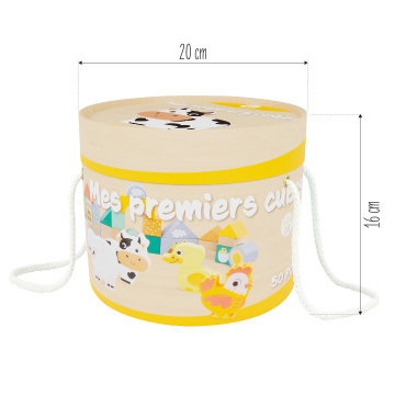 Holzbausteine Bauernof