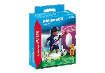 Special Plus Fußballerin mit Torwand