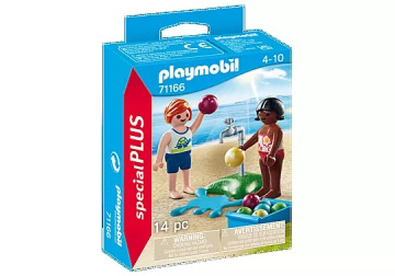 Special Plus Kinder mit Wasserballons