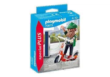 Special Plus Hipster mit E-Roller