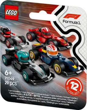 Minifigures F1 Rennwagen zum Sammeln