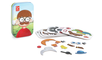 Magnetspiel lustige Gesichter