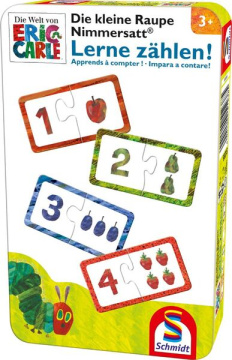 Die kleine Raupe Nimmersatt, Lerne zählen!