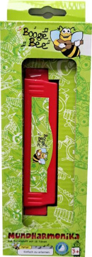 Boogie Bee Mundharmonika, 12 Noten, rot