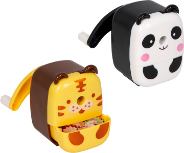 Bunte Geschenke - Kurbelanspitzer